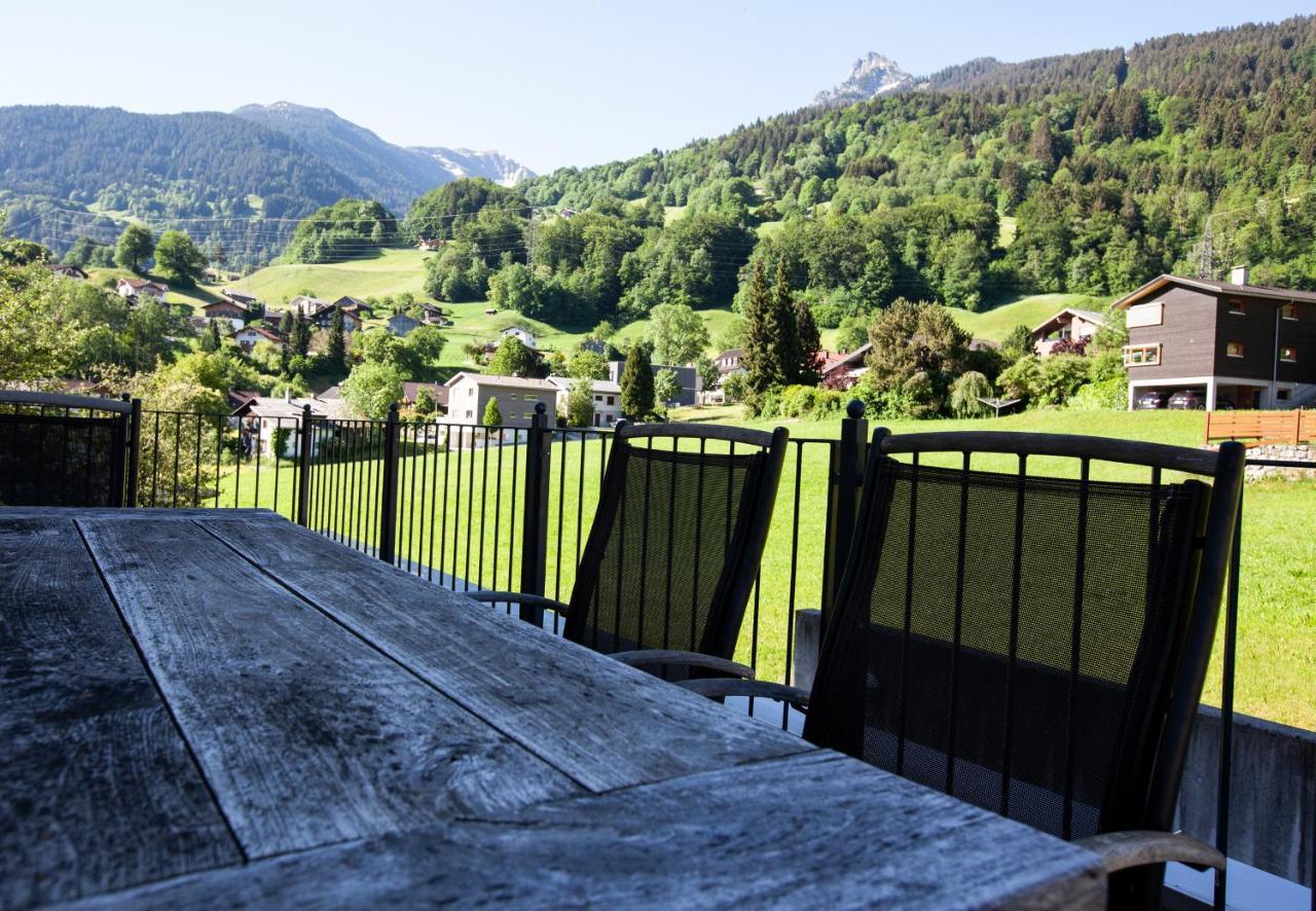 Apartments Drei Tuerme By Pferd Auf Wolke Schruns Luaran gambar
